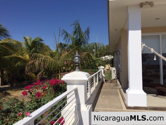 4 bedroom beachfront house in Aposentillo, Nicaragua.