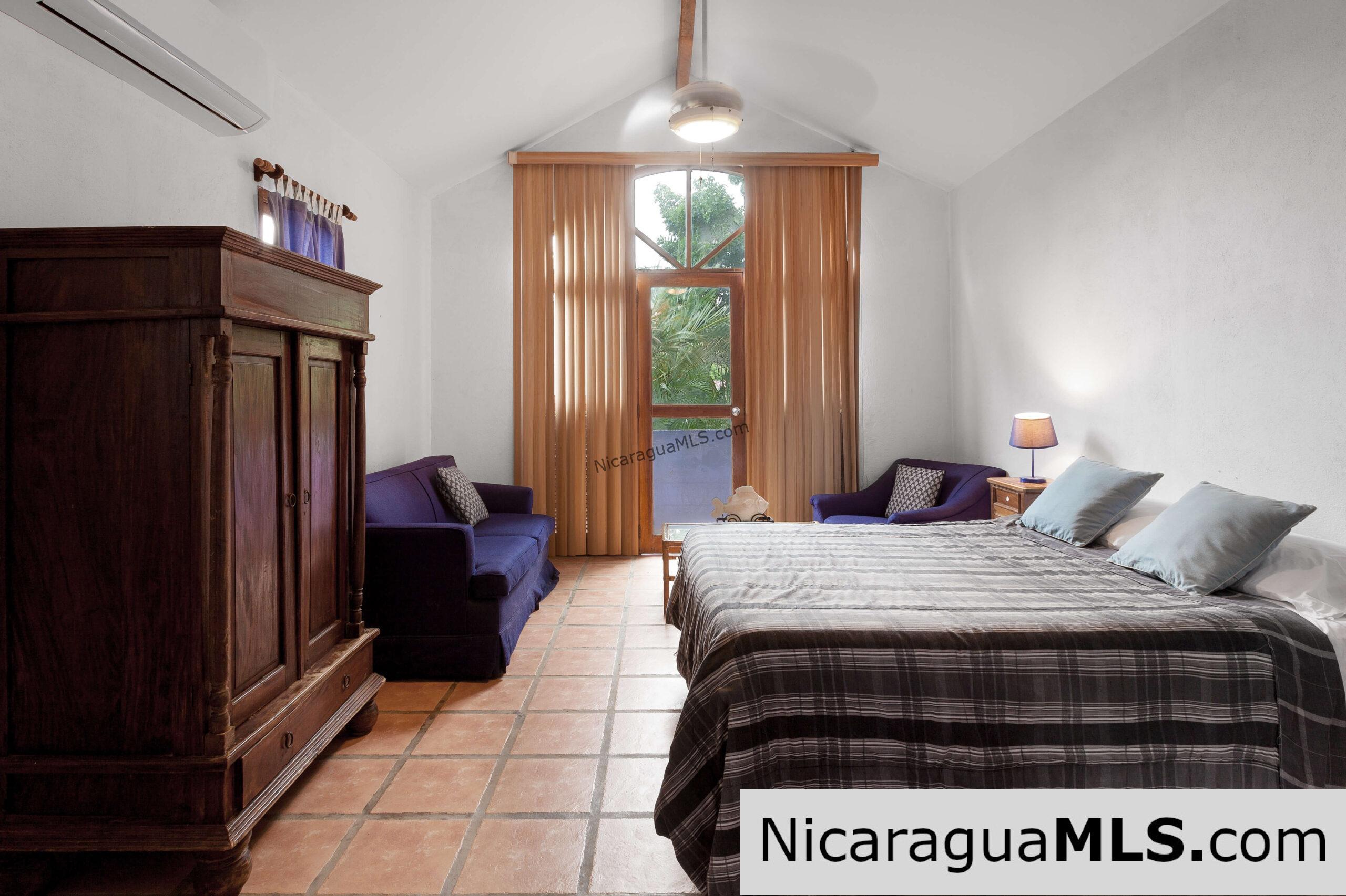 Casa Blu, a hacienda-style home near the beach.