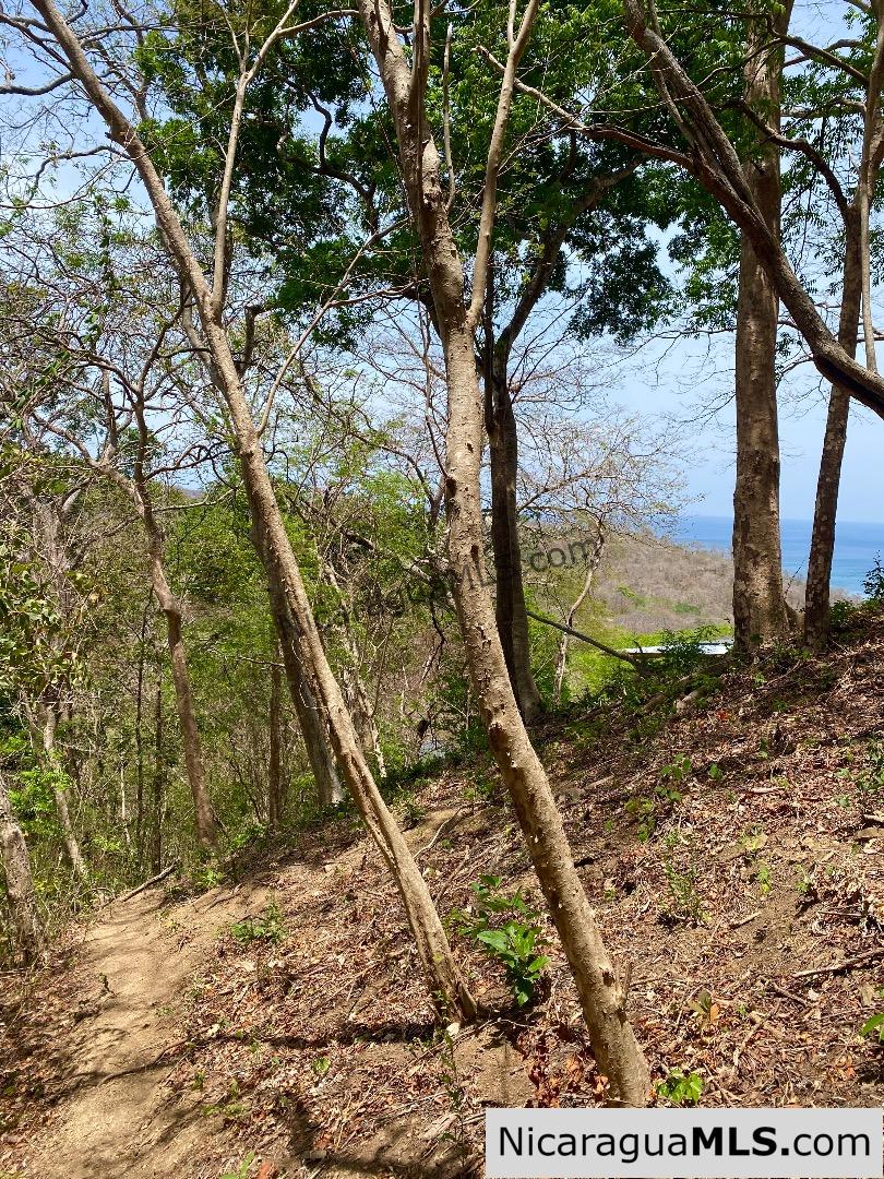 SOLD - Small ocean view lot at Playa Maderas
