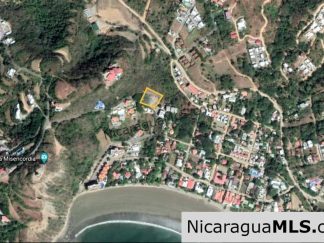 Lot with panoramic view located on the slopes of Pacific Marlin, San Juan del Sur.