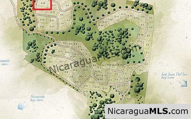 ¾ acre Luxury Lot A10 Encanto del Sur San Juan del Sur
