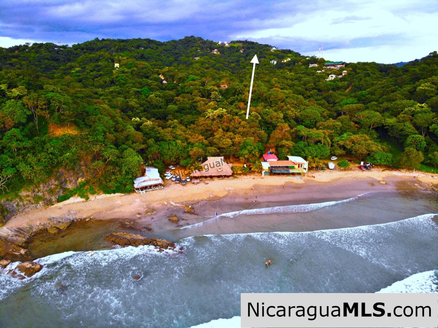 Surf view lot at Playa Maderas