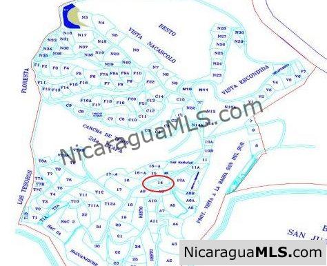 Lot 14 in Pacific Marlin San Juan del Sur