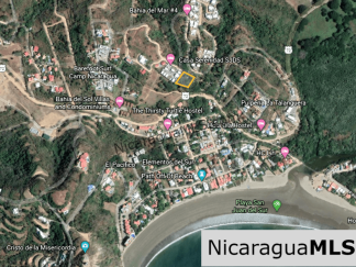 Two lots as one in Colinas del Miramar Development, San Juan del Sur