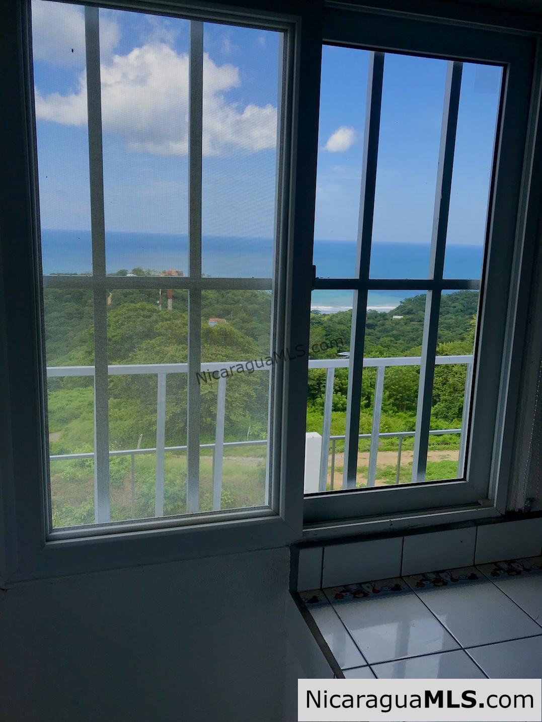 Ocean view studio overlooking Playa Maderas