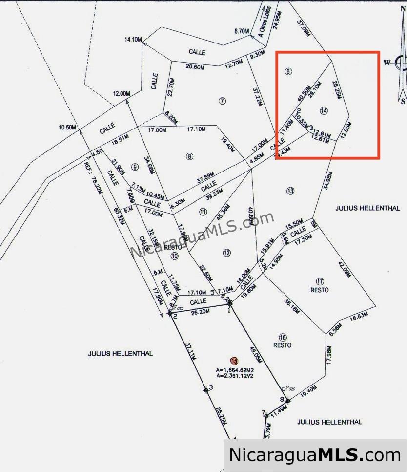 SOLD - Small ocean view lot at Playa Maderas